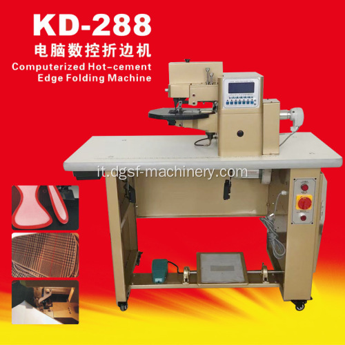 Kangda KD-288 MACCHINA CONTULE CNC completamente automatica, borse in pelle automatica incollano e tomaie possono essere piegati